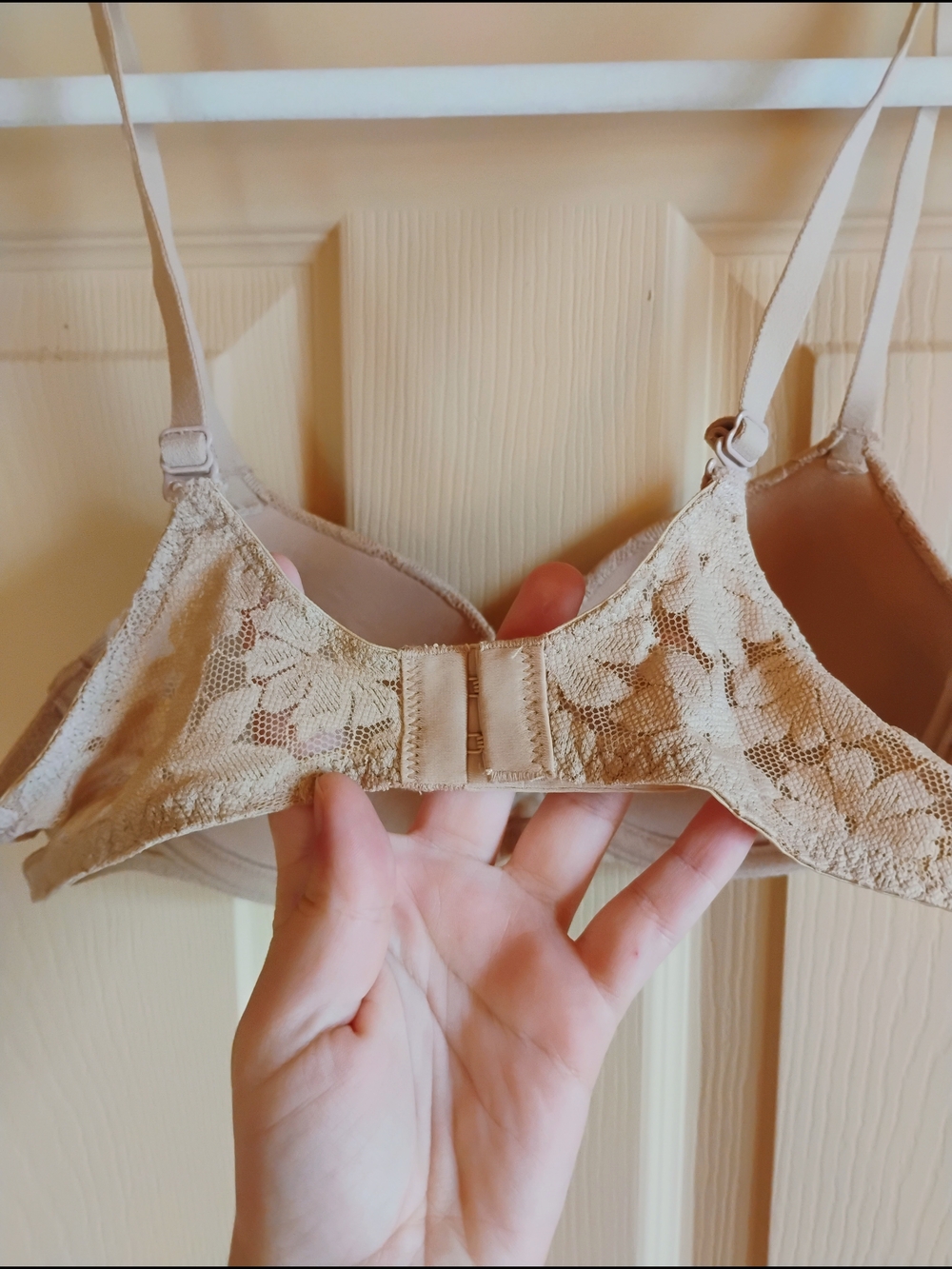 Nude Lace Wireless Everyday Bra